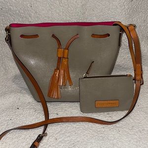 Dooney & Bourke Leather Bucket Purse
